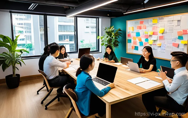 집단지성을 통해 이루는 사회 변화 - Collective Intelligence in Action: The Synergy of Diverse Minds**

A vibrant, wide-angle shot of a d...